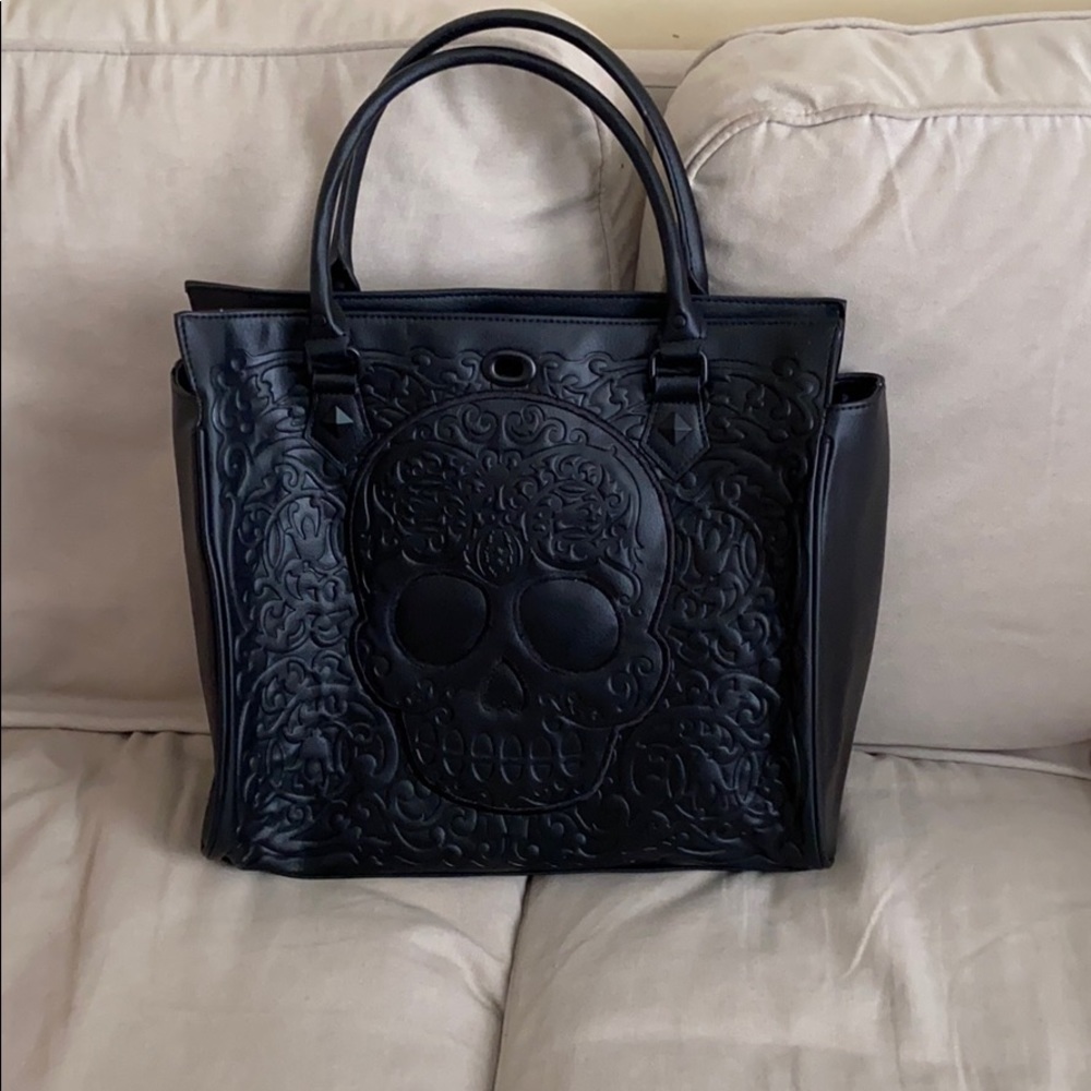 Skull tote bag/purse